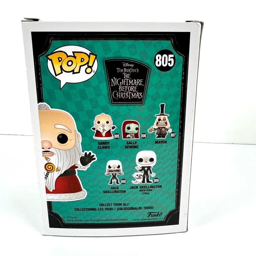 Funko Pop! Disney The Nightmare Before Christmas Sandy Claws #805 Vinyl Figure